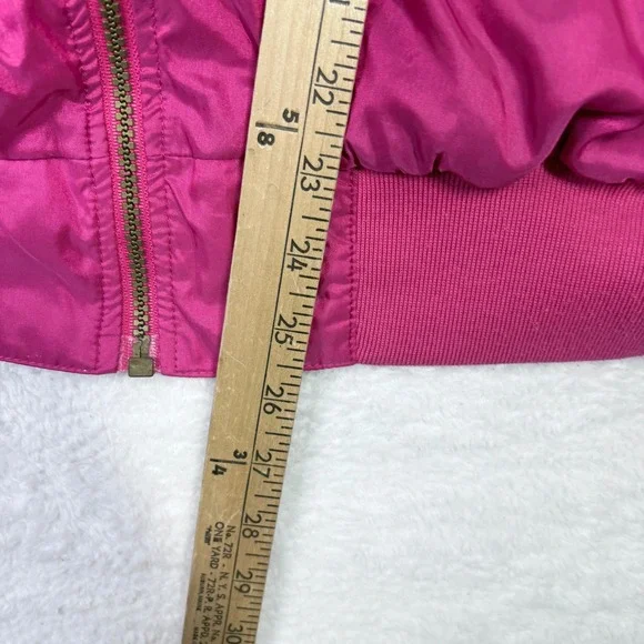 Vintage Nike International Windbreaker Jacket Pink Gold Embroidered Logo Track